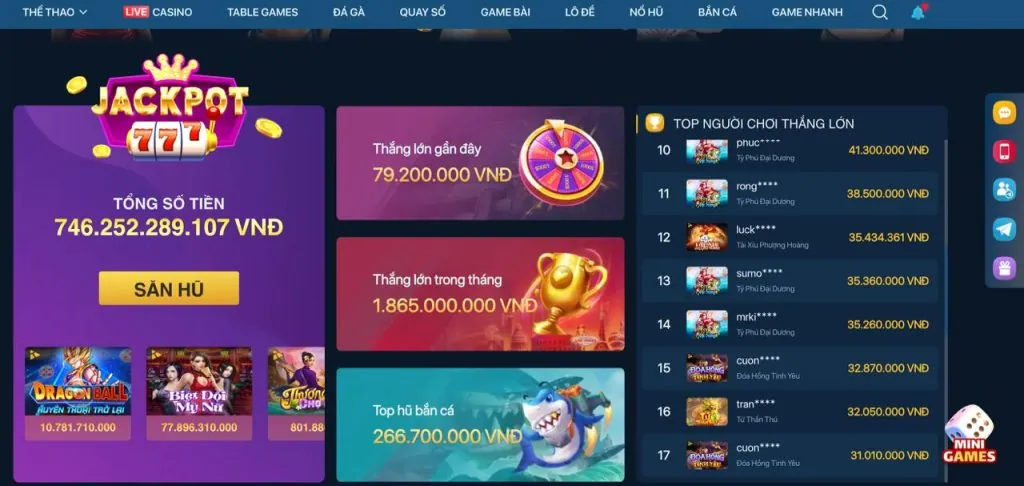 Các cấp độ thành viên VIP da88 game